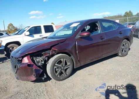 2024 Nissan Sentra Sv Xtronic Cvt z USA, uszkodzony, nr VIN 3N1AB8CV8RY340345